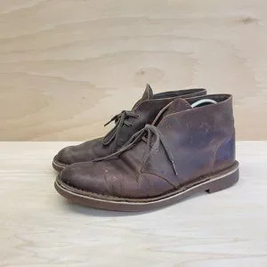 Clarks | Shoes | Clarks Mens Leather Bushacre Chukka Ankle  display picture 3